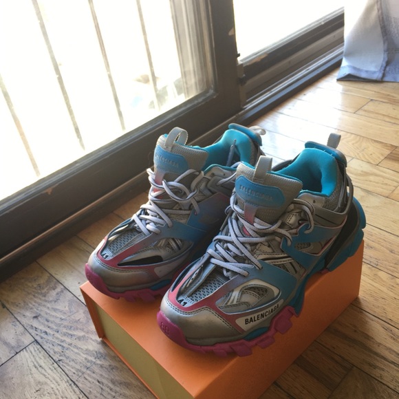 Pink Gray and Blue Balanciagas - Picture 6 of 7